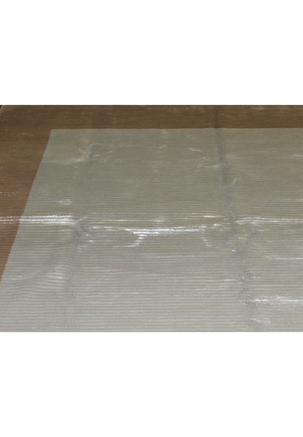 8 x 10 Modern Handmade shiny and soft wool
