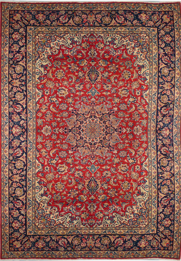 9'3 x 13'1 Persian Isfahan Rug