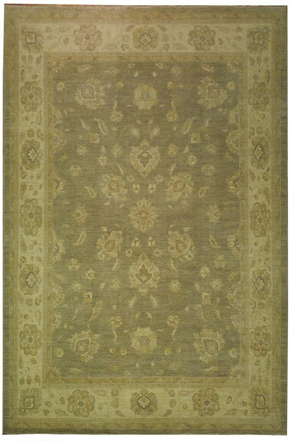 10 x 13'5 Antique Look Transitional Chobi Rug