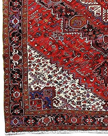 10 x 13 Geometric Persian Heriz Rug
