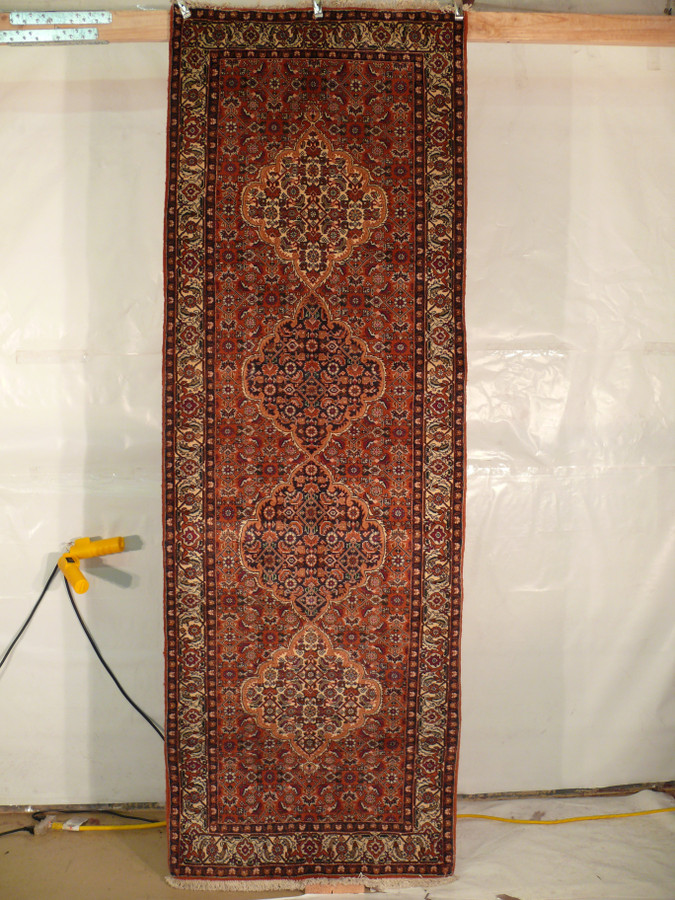 3 x 9 High Quality Bijar Runner Rug