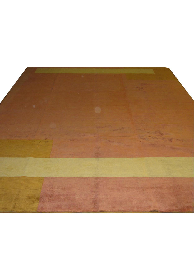 10 x 14 Soft and Shiny Wool Modern Handmade Rug