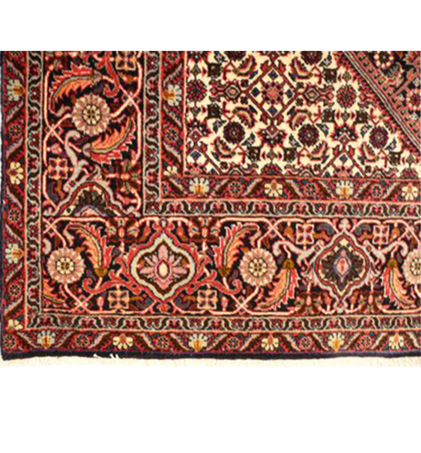 6'3" x 6'3" Persian Bijar Square Rug