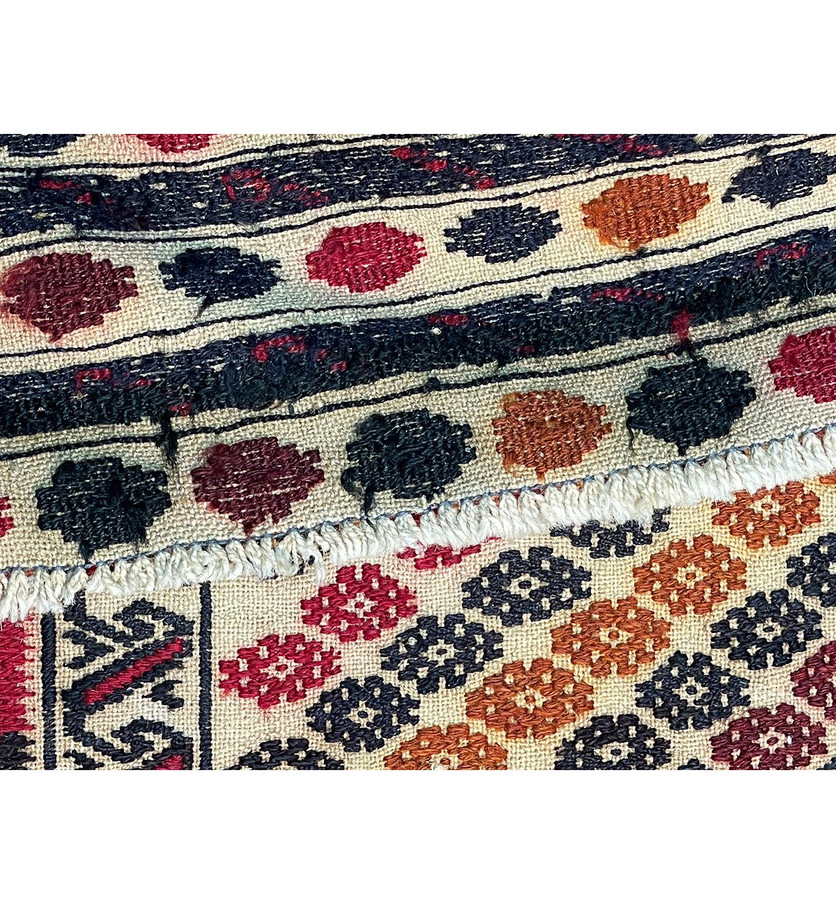 4'2" x 5'4" Antique Persian Baluch Rug