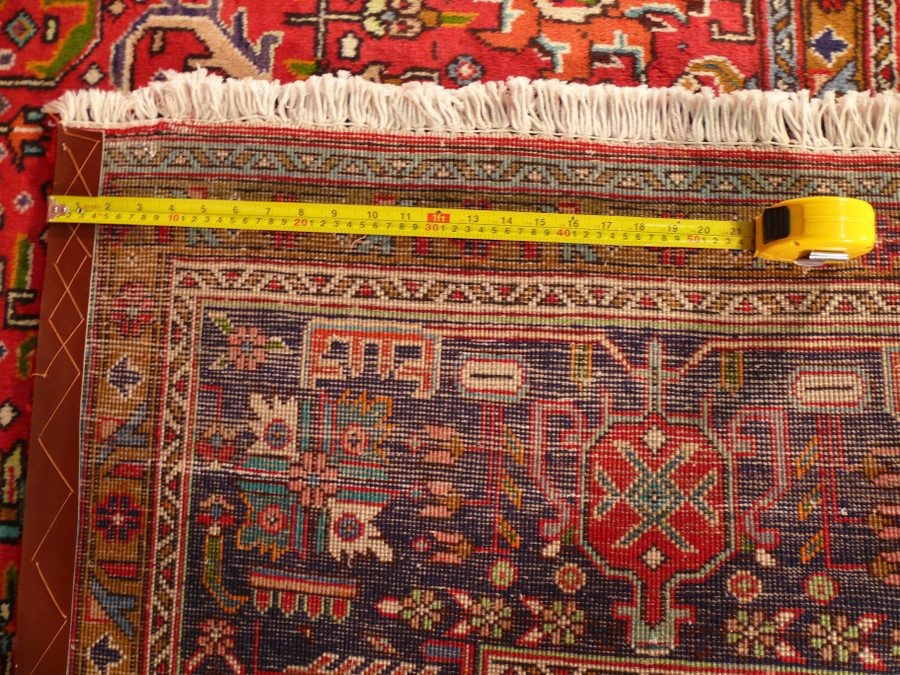 10 x 13 Geometric Persian Tabriz Rug