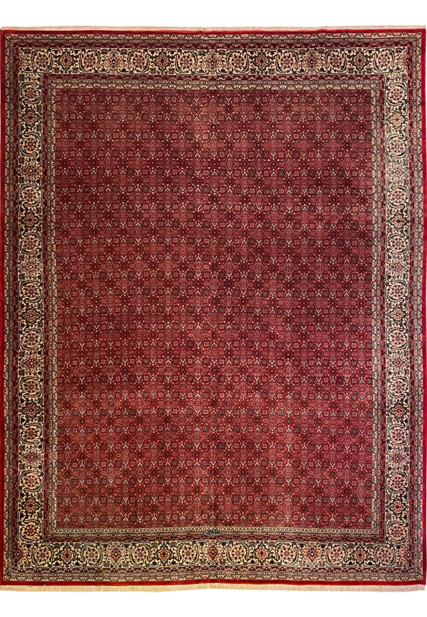 8'6 x 11'2 Signed Persian Wool & Silk Tabriz Rug | Very fine