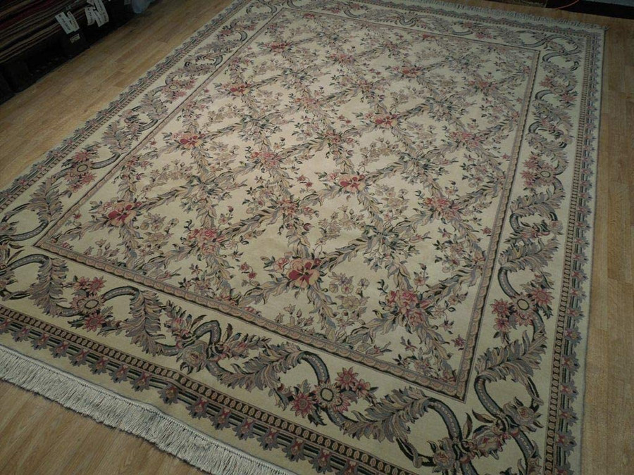8 x 10 Oriental English Garden Design Rug