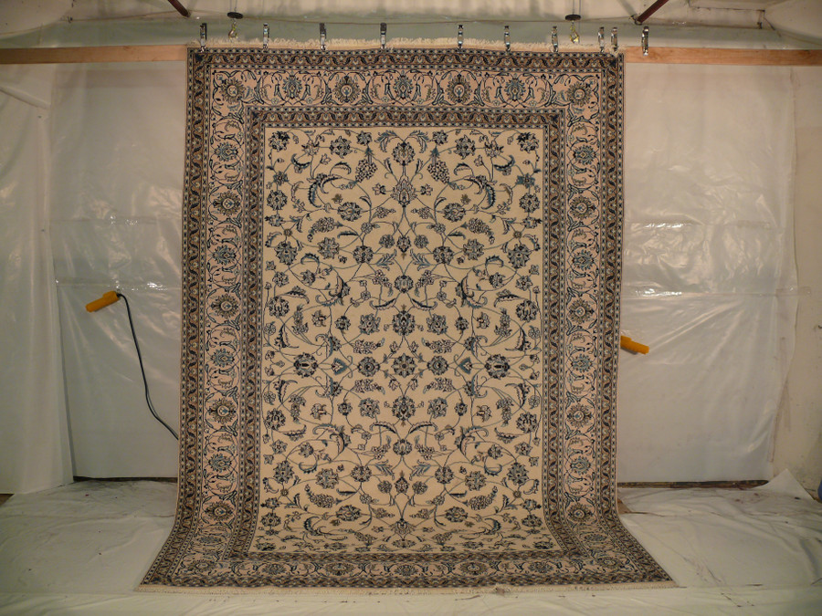 8 x 11'5 Persian Nain All Over Design Rug