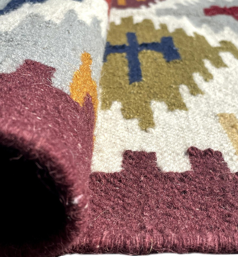 4 x 6 Turkish Flat Weave Kilim Rug