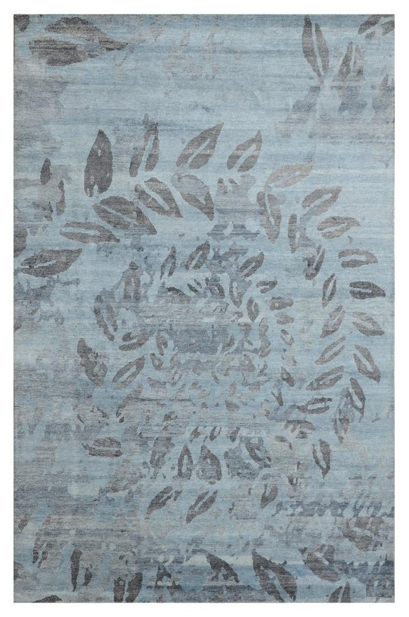 9 x 12 Multi Color Handmade Nepali Viscose Rug