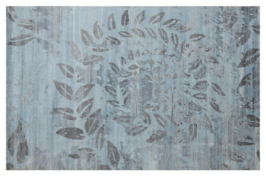 9 x 12 Multi Color Handmade Nepali Viscose Rug