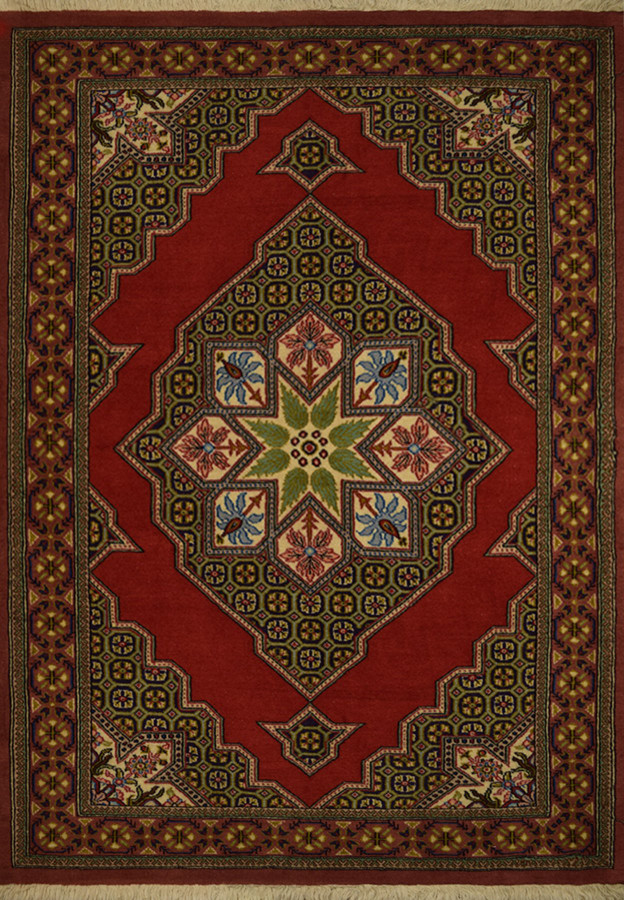 2'5 x 4' Persian Qum Kork Rug 1
