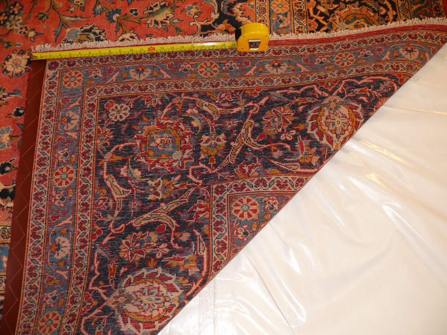 10 x 14 Persian Kashan Rug 4