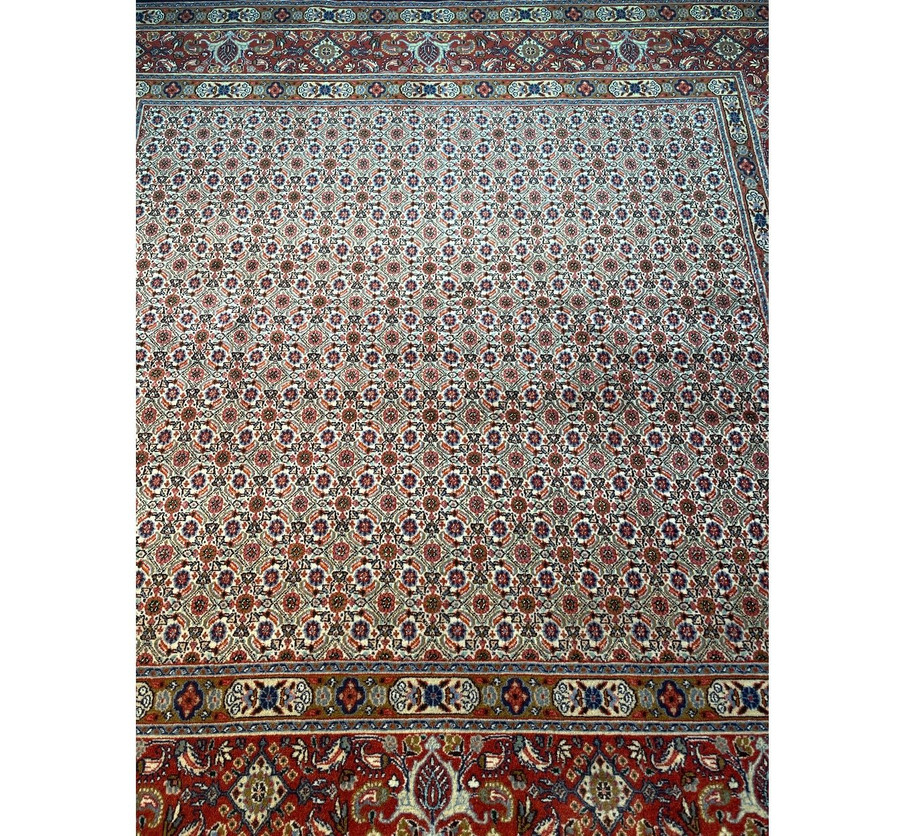 6'6" x 6'6" Persian Moud Square All Over Design Rug