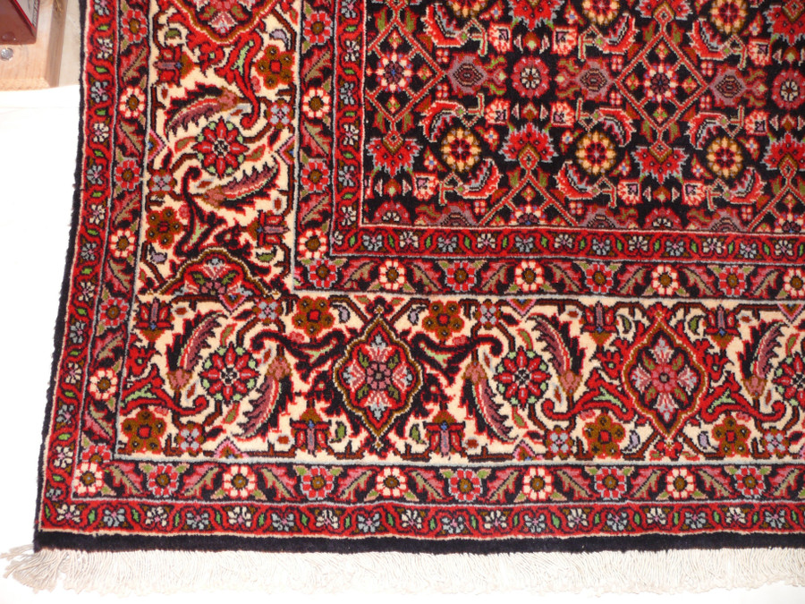 7 x 10 Persian Bijar Rug Diamond Medaillon