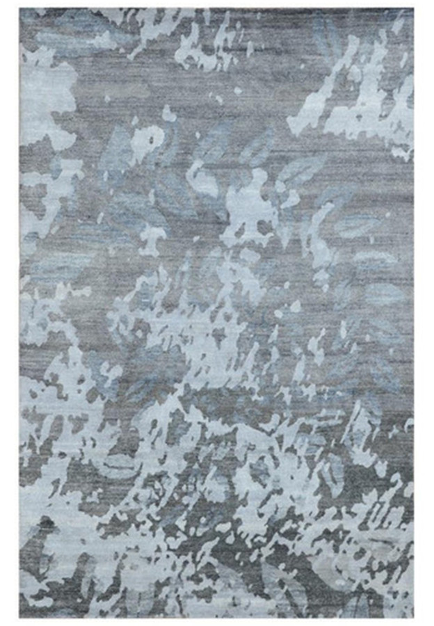 9 x 12 Handmade Silky Modern Abstract Rug