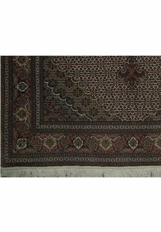5 x 7 Persian Tabriz 50 Raj Wool & Silk Rug