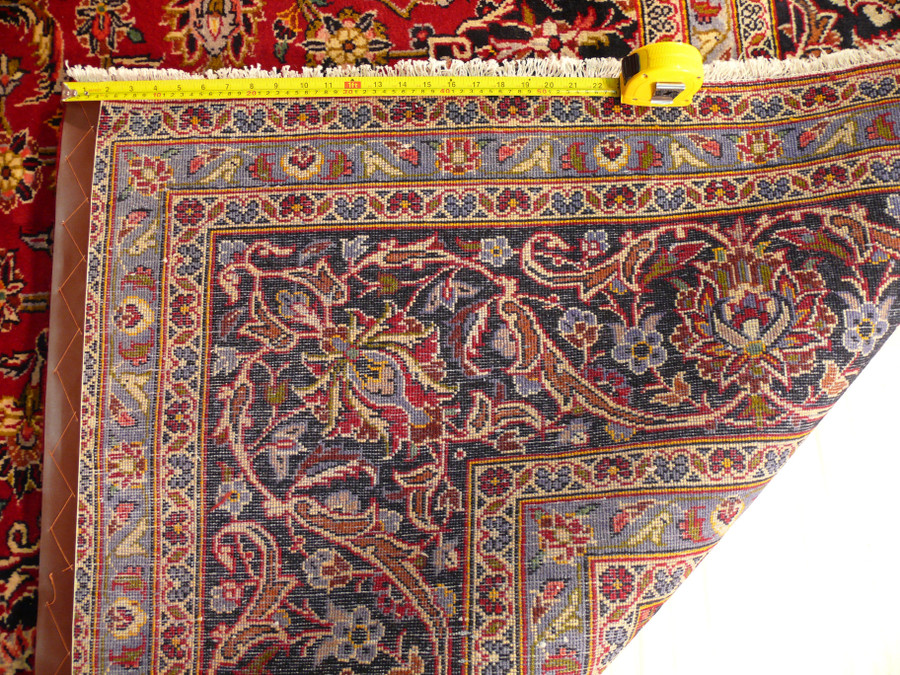 10 x 13'5 Classic Persian Kashan Rug | Known from TV Show Shark Tank