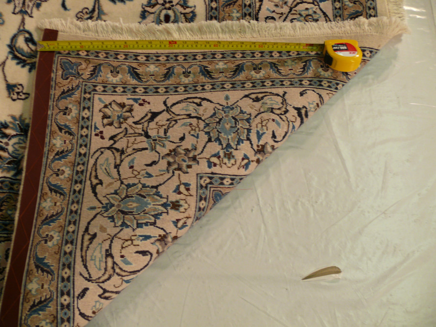 8'1" x 11'8 Persian Nain All over Rug
