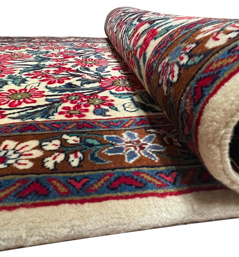 2'5" x 4'3" Botanical Persian Sarough Rug 1