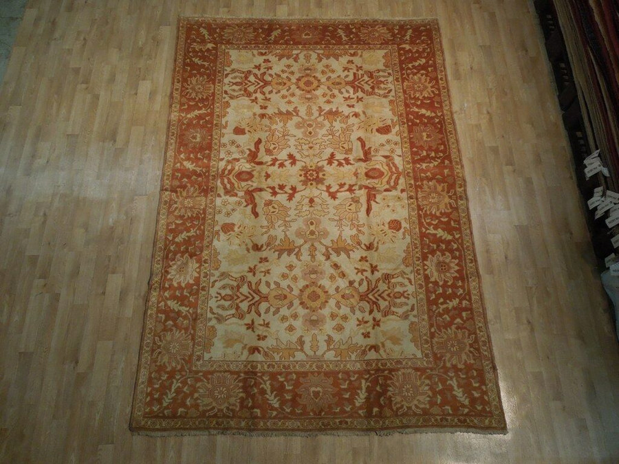 6 x 9 Transitional Oushak Rug