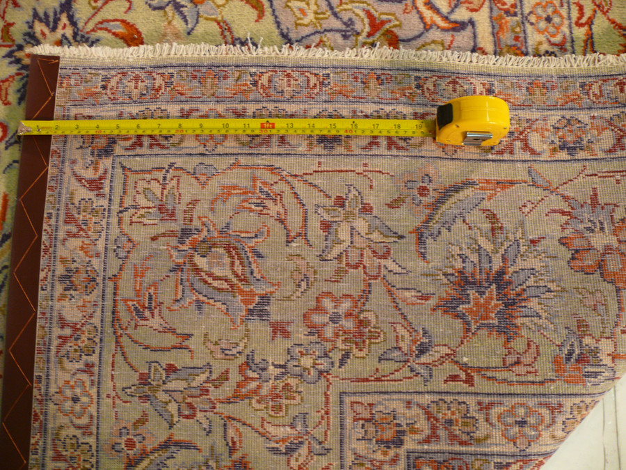 9'6" x 13 Persian Kashan Rug