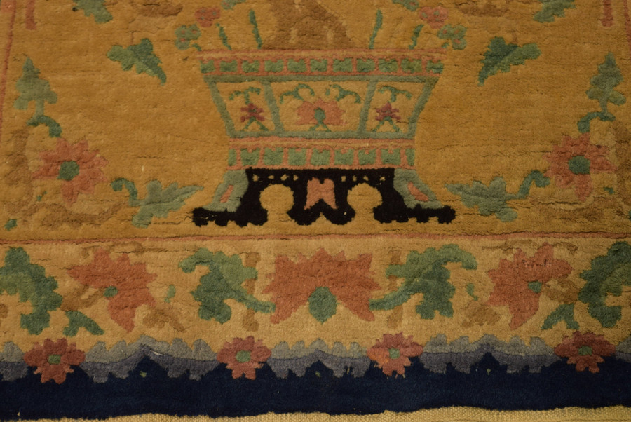 3 x 5 Semi-Antique China Peking Rug