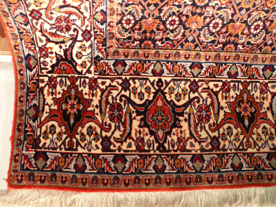6'5" x 9'7" Persian Bijar Rug Mahi Design
