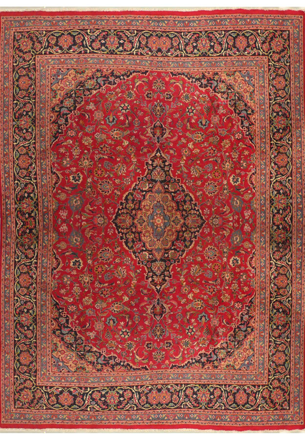 9'7 x 12'8 Persian Mashad Rug