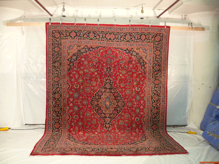 9'7 x 12'8 Persian Mashad Rug