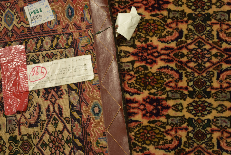 3 x 9 Persian Bijar all-over Design Runner Rug