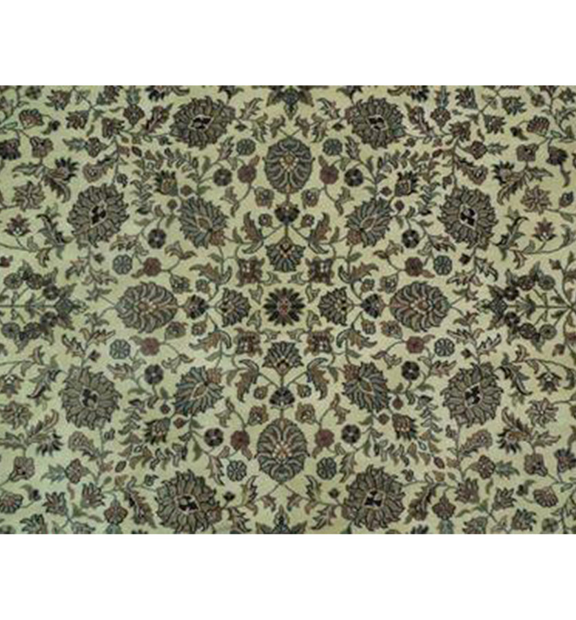 8 x 8 Oriental Sarough Thick & Soft Wool Round Rug