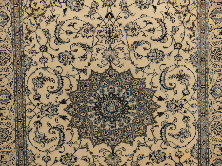8'2" x 11'3" Persian Nain Rug 1