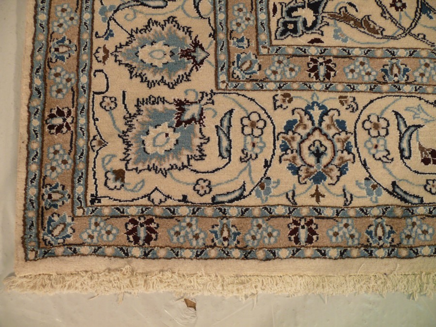 8'2" x 11'3" Persian Nain Rug 1