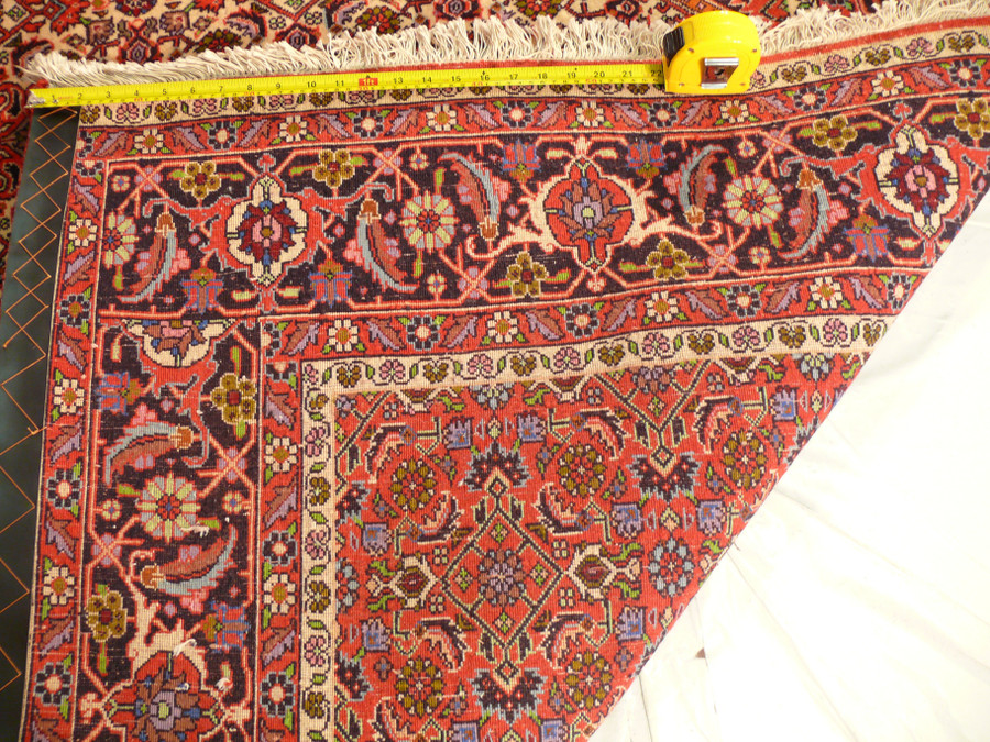 7 x 10 Persian Bijar Rug Mahi/Fish Design