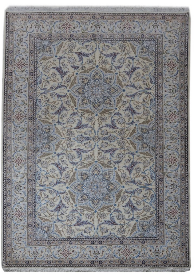 8'4 x 11'8 Persian Nain 9 LAA Wool & Silk Rug