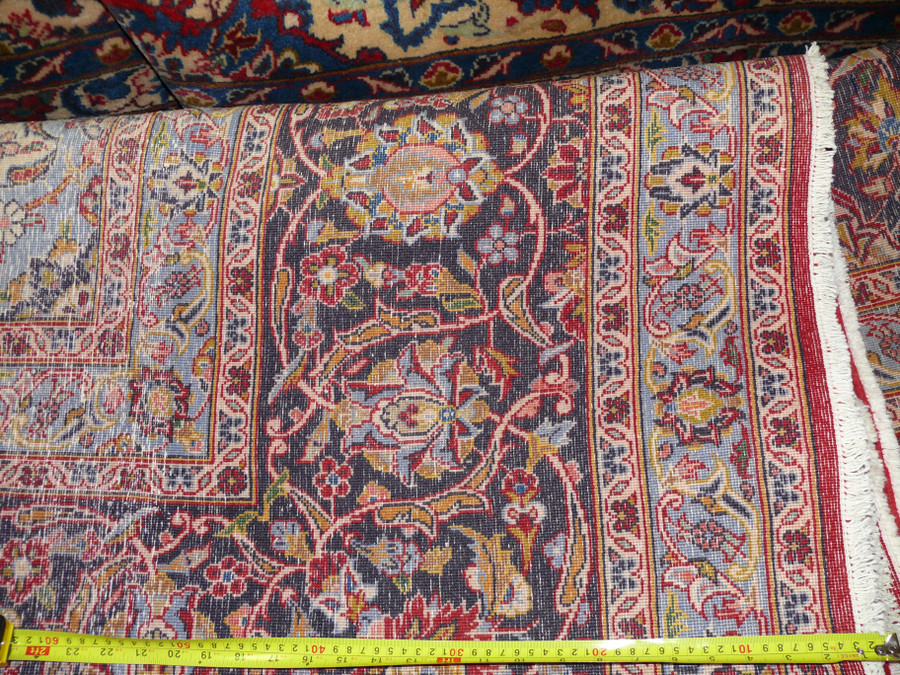 9'8 x 13'3 Persian Kashan Rug | Shown on TV Show Shark Tank