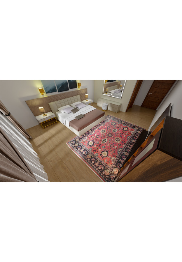 7 x 10'6" Persian Sarough Rug