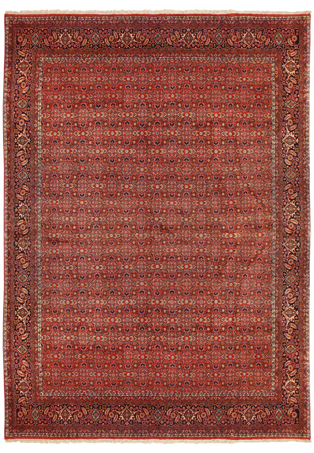 8'2 x 10'4 Persian Bijar All Over Design Rug