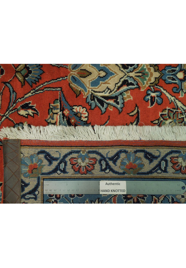 Back of a quality Persian Saruk Rug 7x10