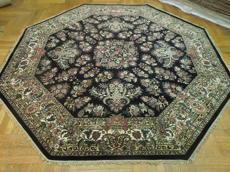 8 x 8 Oriental Sarough Octagon Rug