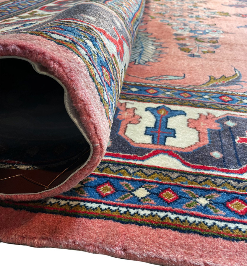 7'1" x 7'4" Persian Sarough Square Rug