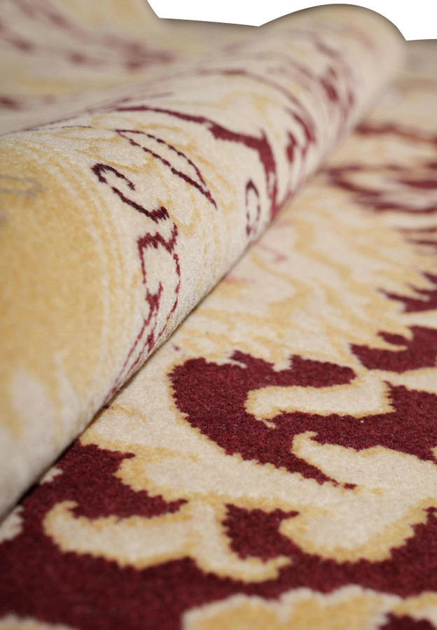 9 x 12 Modern Nepali Rug rolled.jpg
Rolled-up Modern Nepali rug highlighting fine pile and wool-silk craftsmanship