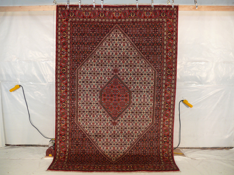 7 x 10 Persian Bijdar Rug Mahi Design