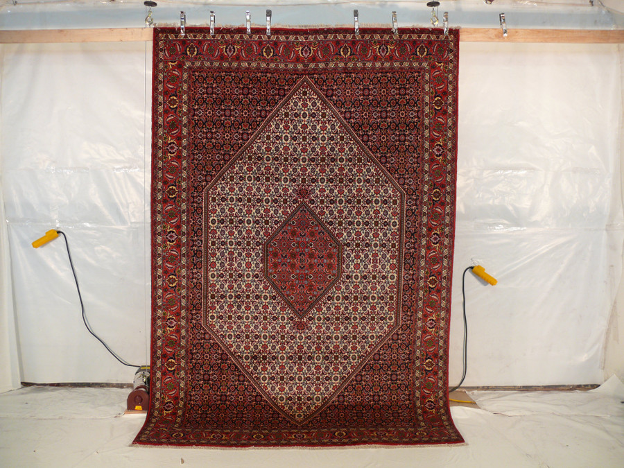 7 x 10 Persian Bijdar Rug Mahi Design