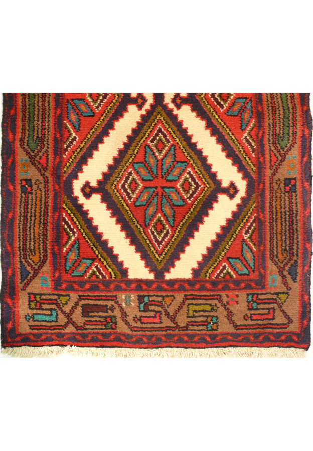 2'6 x 9'6 Persian Hamedan Runner Rug