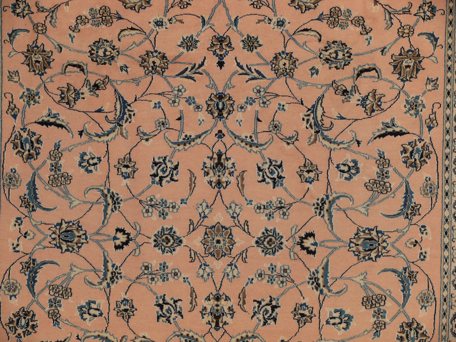 8'2" x 11'6" Persian Nain Rug All-Over Design