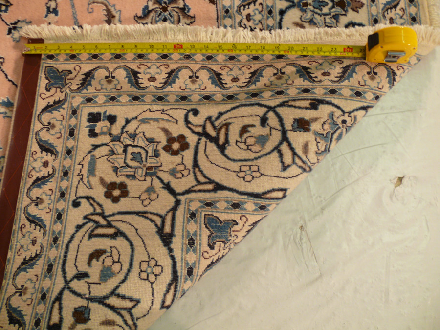 8'2" x 11'6" Persian Nain Rug All-Over Design