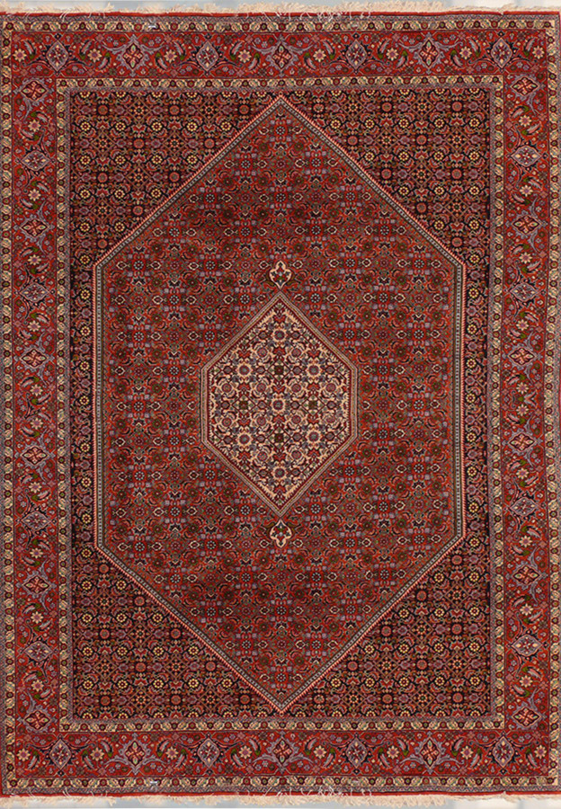 6'4" x 9'6" Persian Bijar Rug