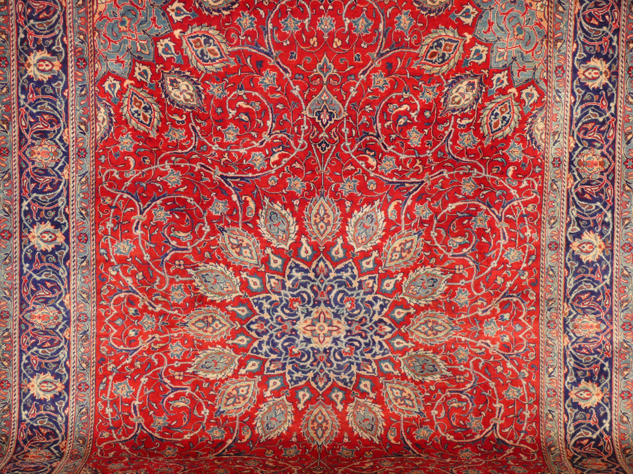 10'2" x 13'6" Persian Mahal Rug